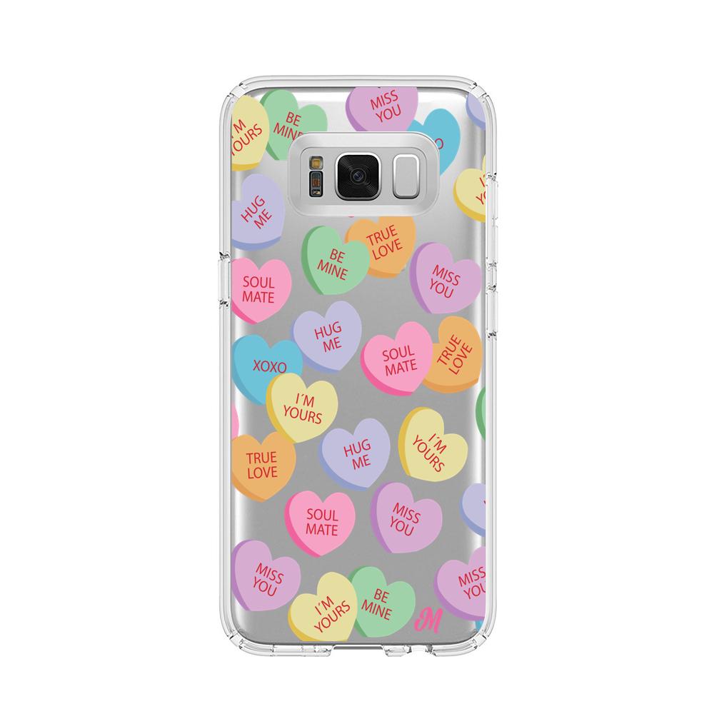Case para Samsung s8 Plus Corazones de caramelo - Mandala Cases