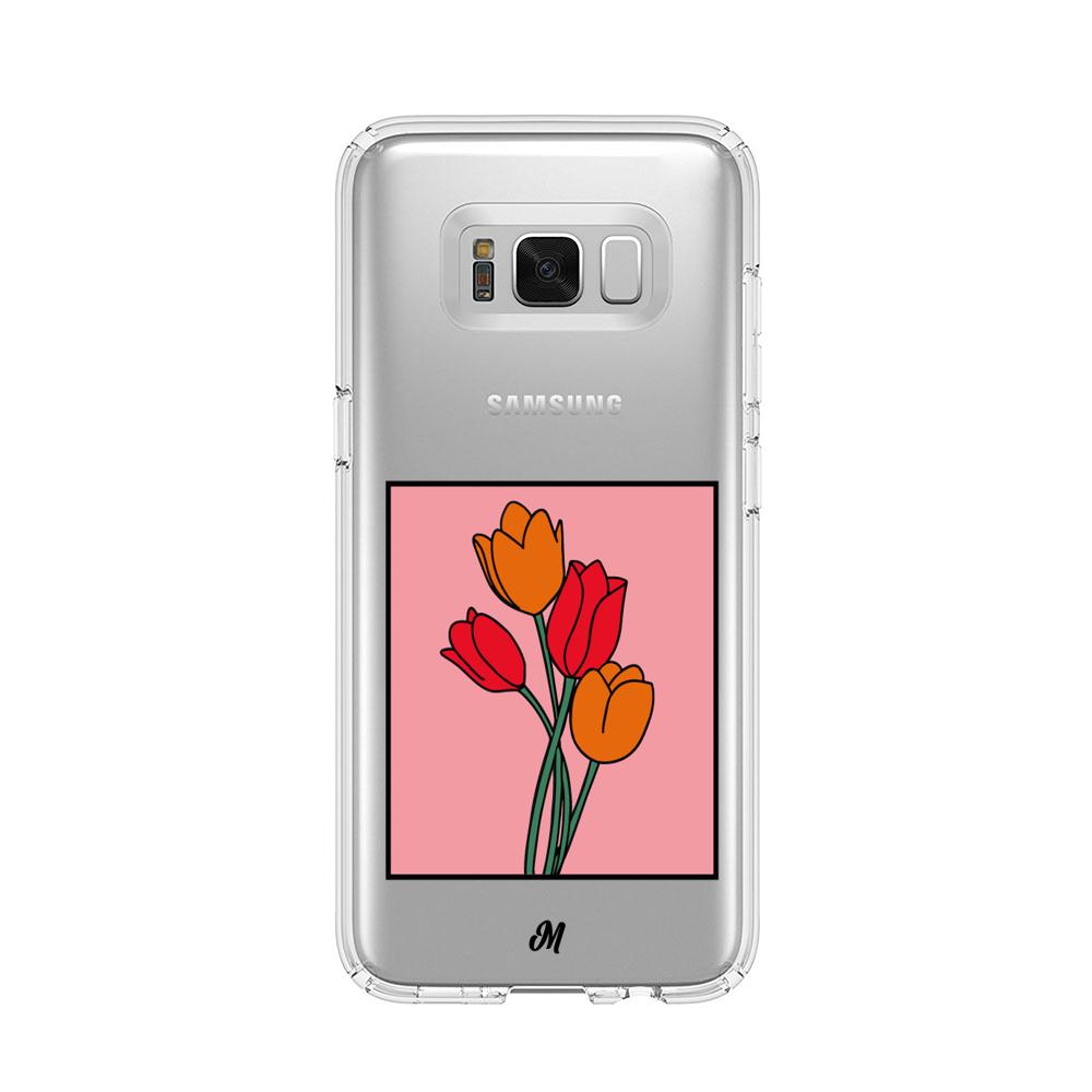 Case para Samsung s8 Plus Tulipanes de amor - Mandala Cases