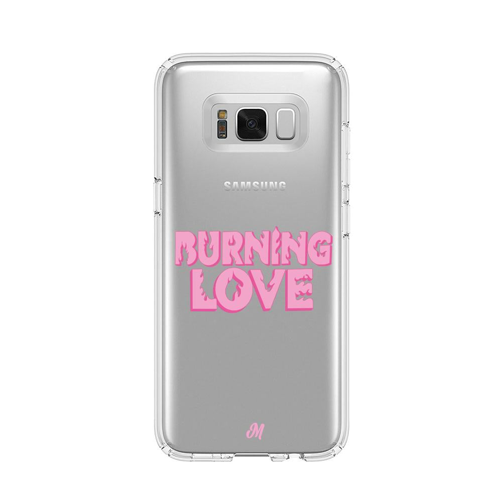 Case para Samsung s8 Plus Funda Burning Love  - Mandala Cases