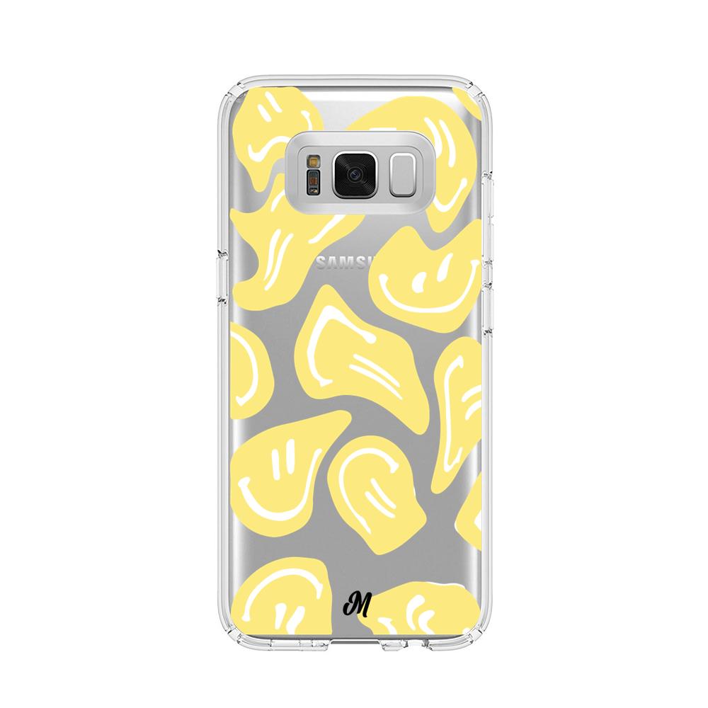 Case para Samsung s8 Plus Happy Face Amarillo-  - Mandala Cases