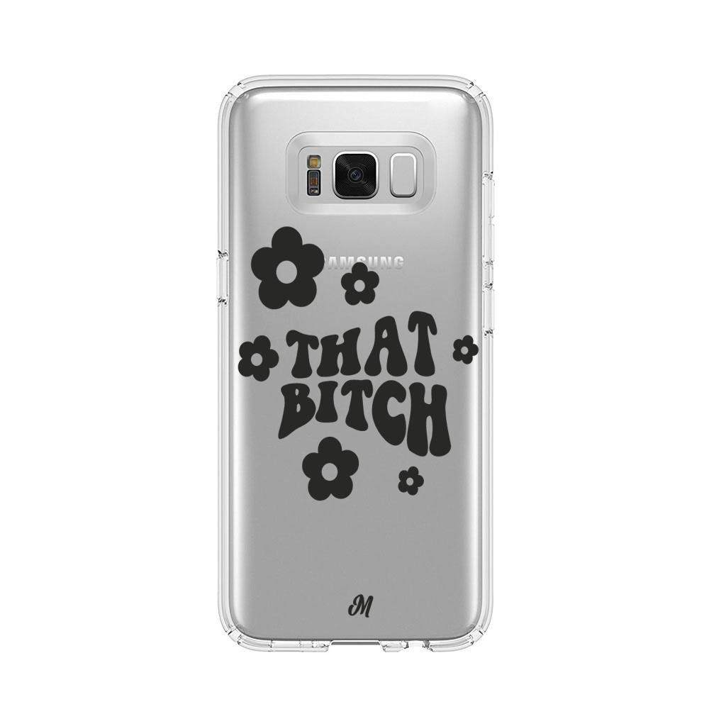 Case para Samsung s8 Plus that bitch negro - Mandala Cases