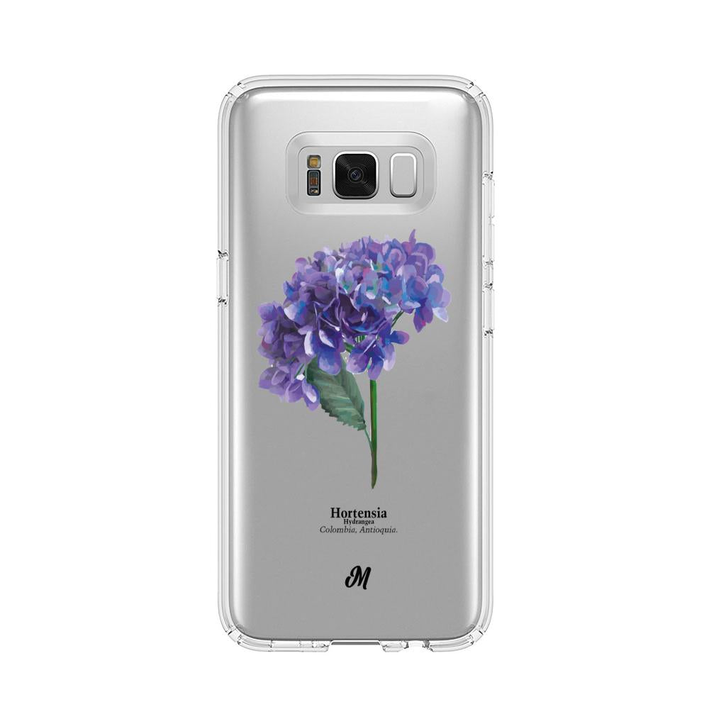 Case para Samsung s8 Plus Hortensia lila - Mandala Cases