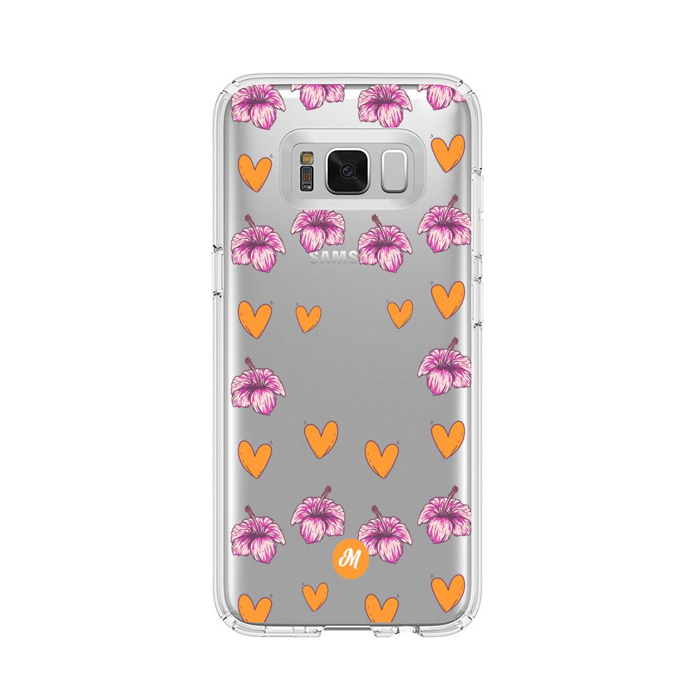 Cases para Samsung s8 Plus Amor naranja - Mandala Cases