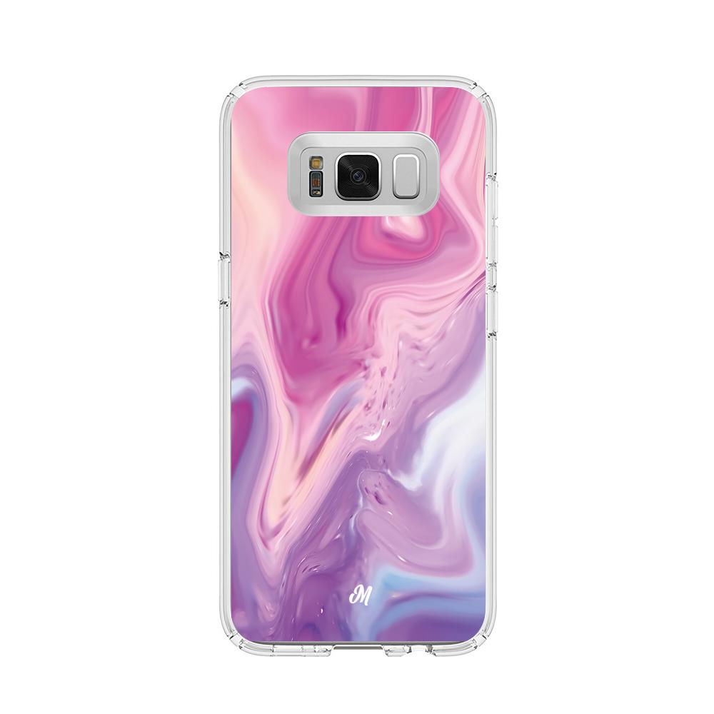Cases para Samsung s8 Plus Marmol liquido pink - Mandala Cases