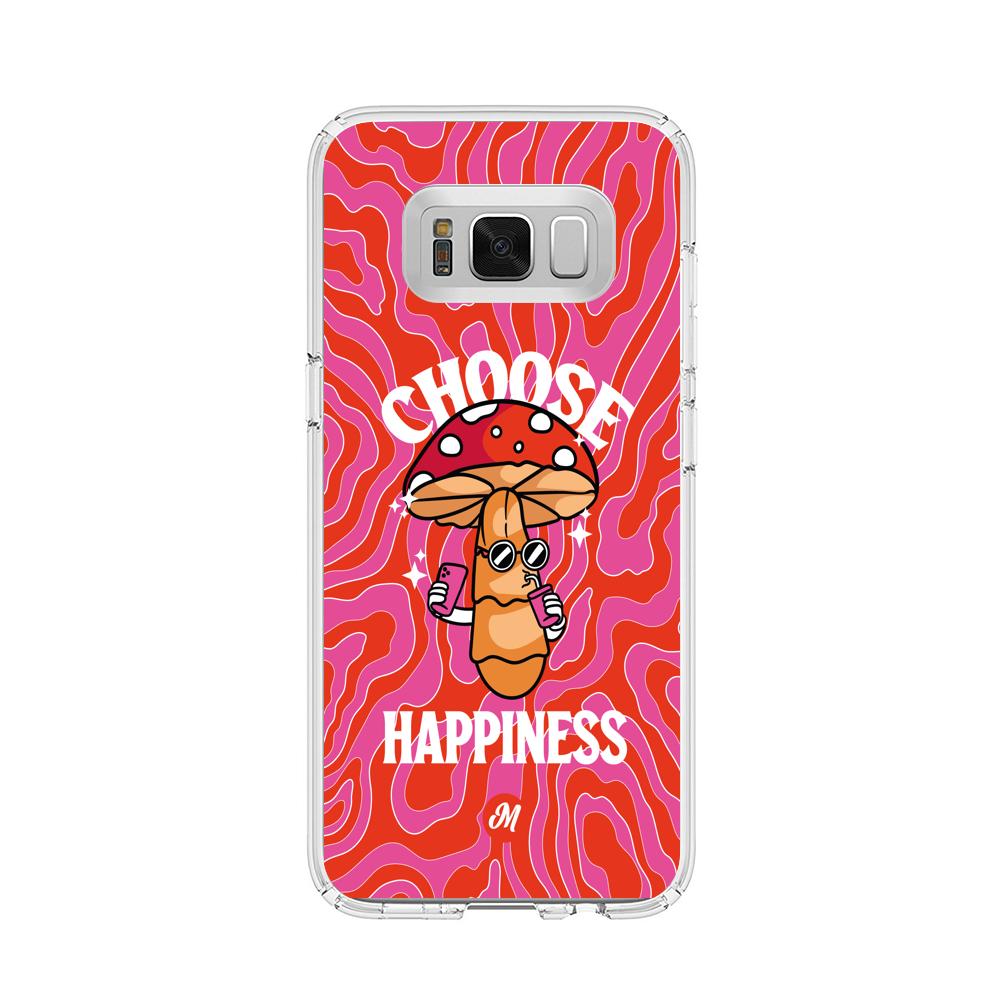 Cases para Samsung s8 Plus Choose happiness - Mandala Cases