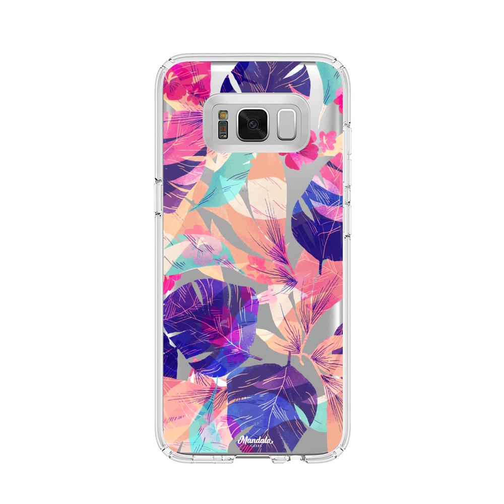 Case para Samsung s8 Plus de Hojas Coloridas - Mandala Cases