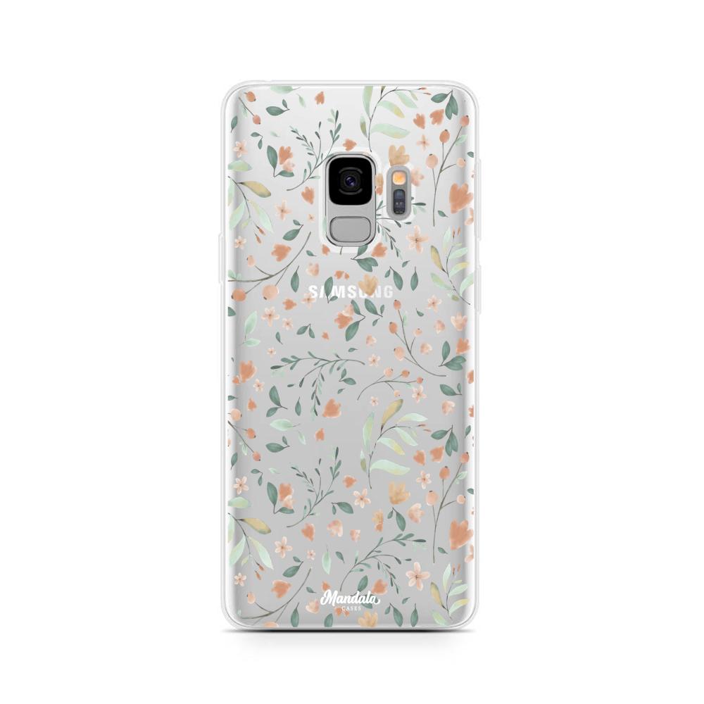 Case para Samsung S9 Plus Funda Flores Delicadas  - Mandala Cases