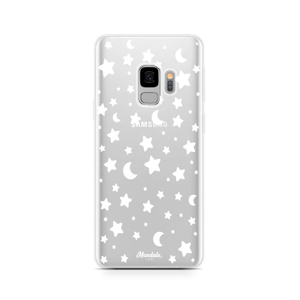 Case para Samsung S9 Plus Funda Universo Blanco - Mandala Cases