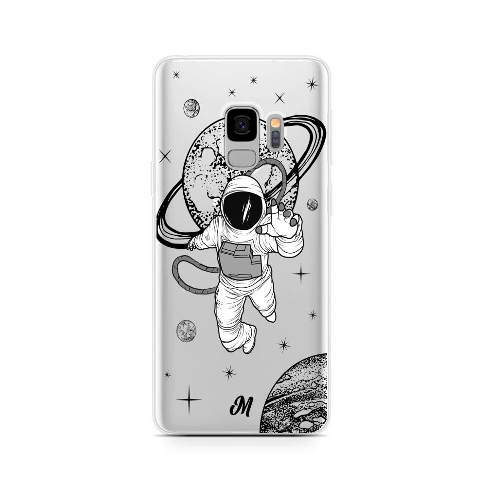 Case para Samsung S9 Plus Funda Saturno Astronauta - Mandala Cases