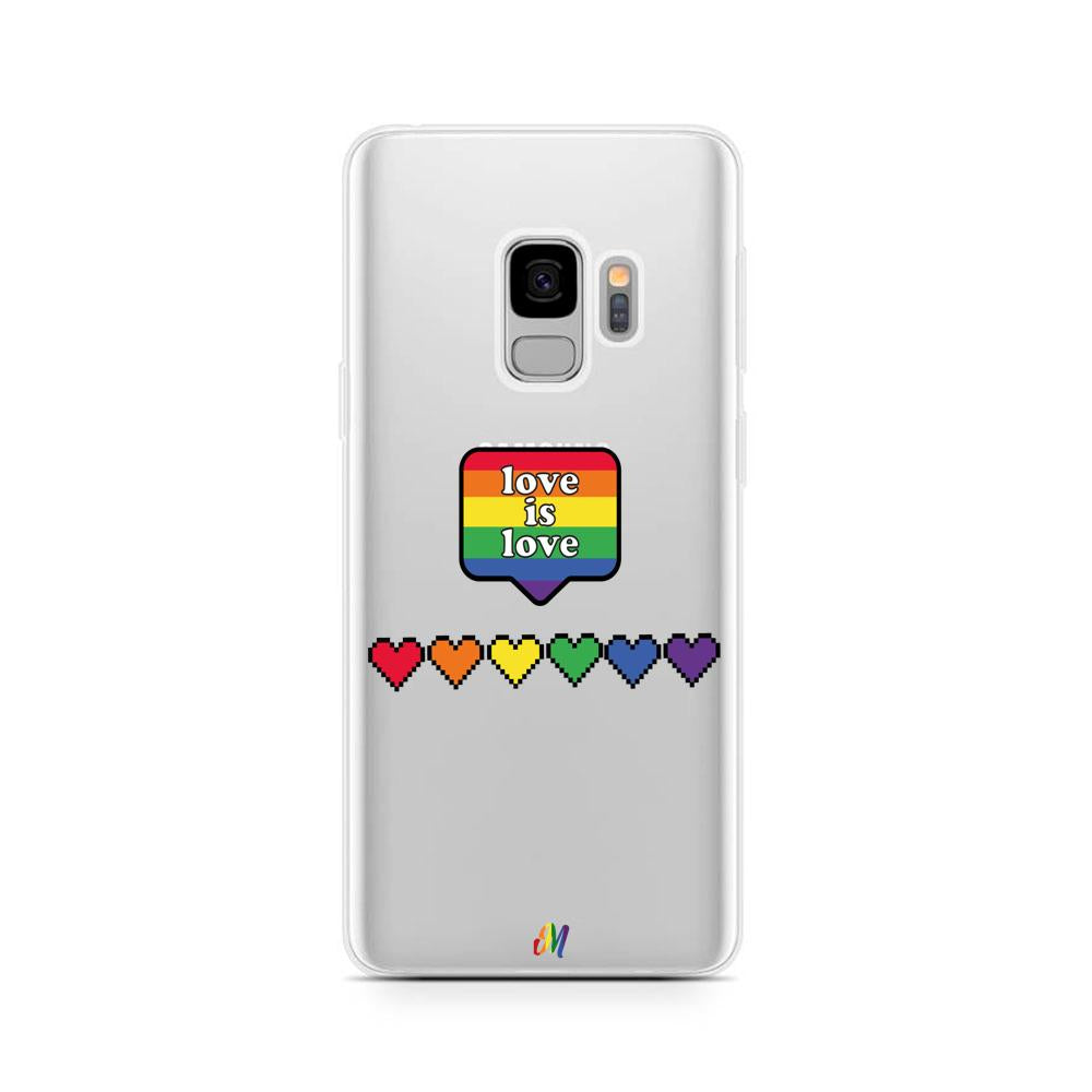 Case para Samsung S9 Plus Amor es Amor - Mandala Cases
