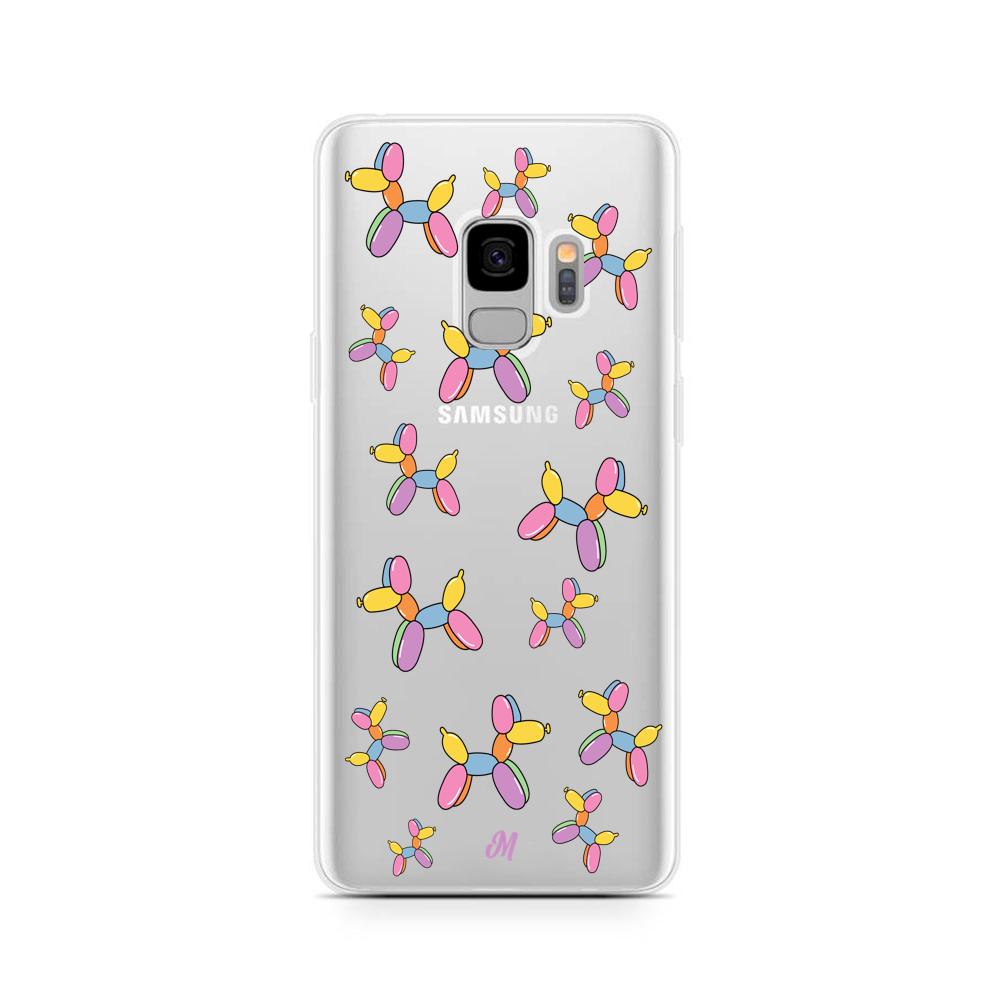 Case para Samsung S9 Plus de Globos de Perritos - Mandala Cases