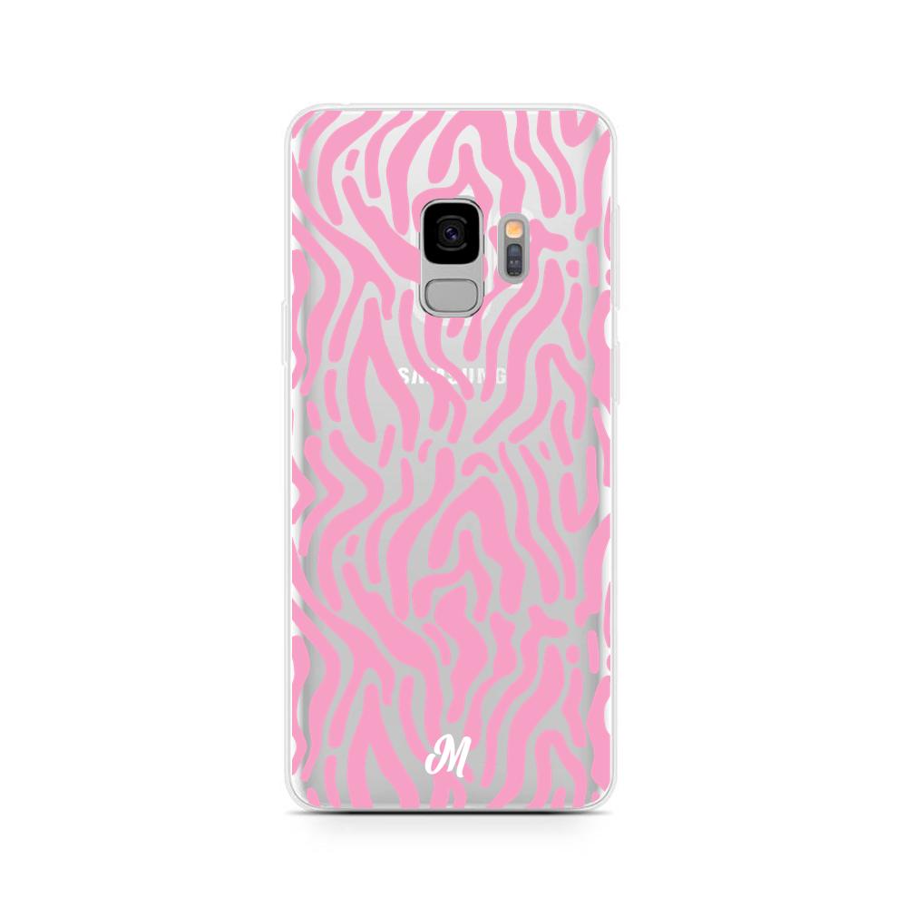 Case para Samsung S9 Plus Líneas Rosadas - Mandala Cases