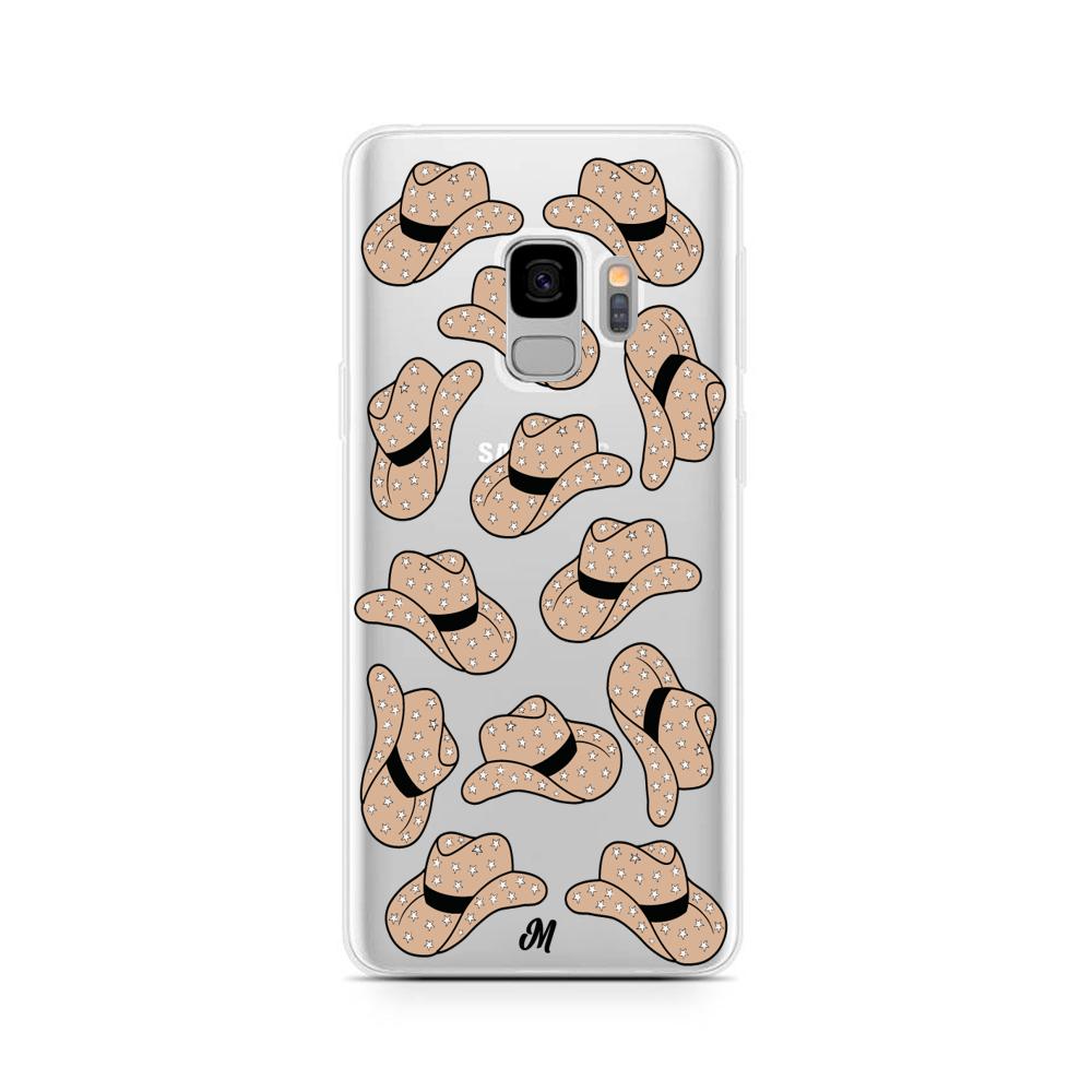 Case para Samsung S9 Plus sombrero vaquera café - Mandala Cases