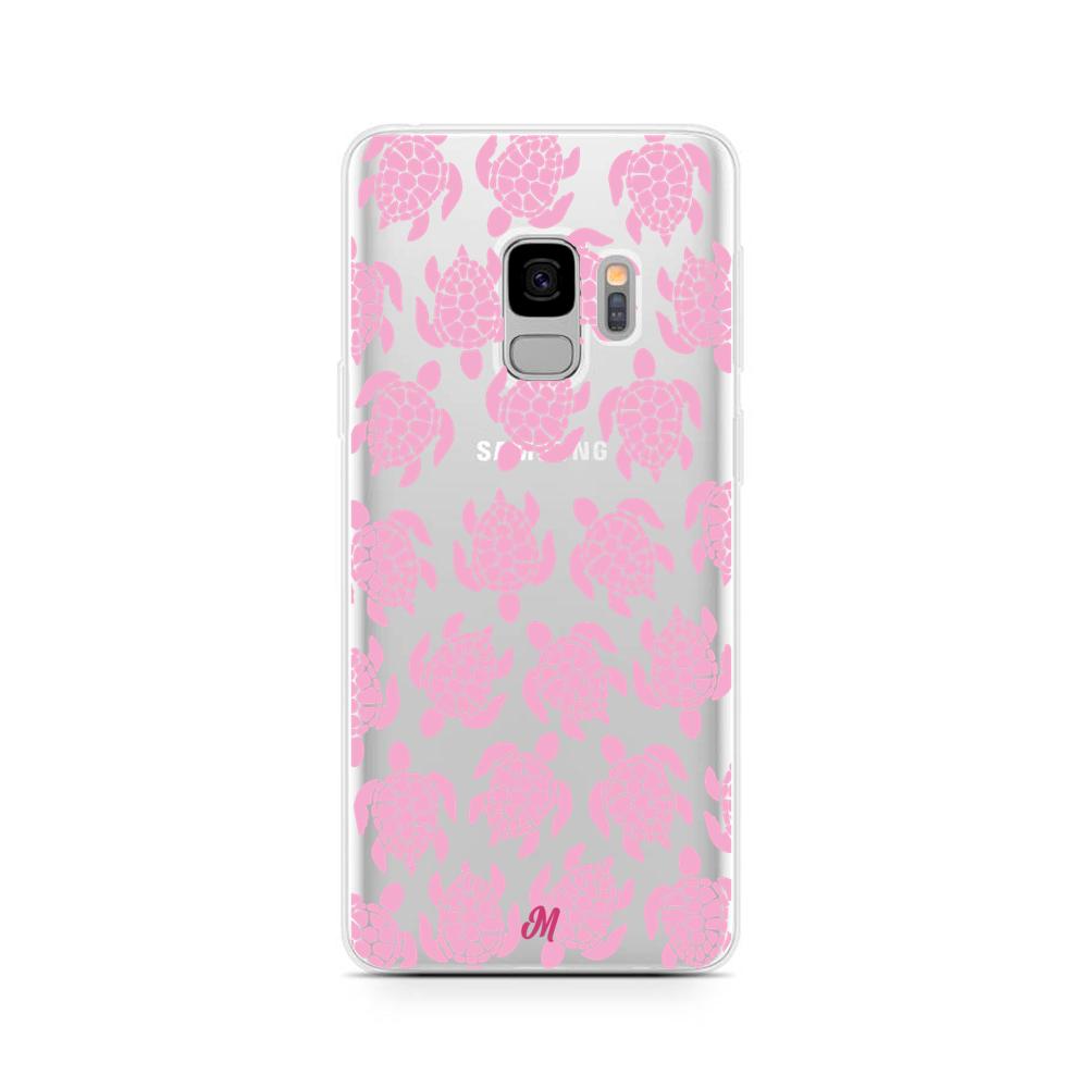 Case para Samsung S9 Plus Tortugas rosa - Mandala Cases