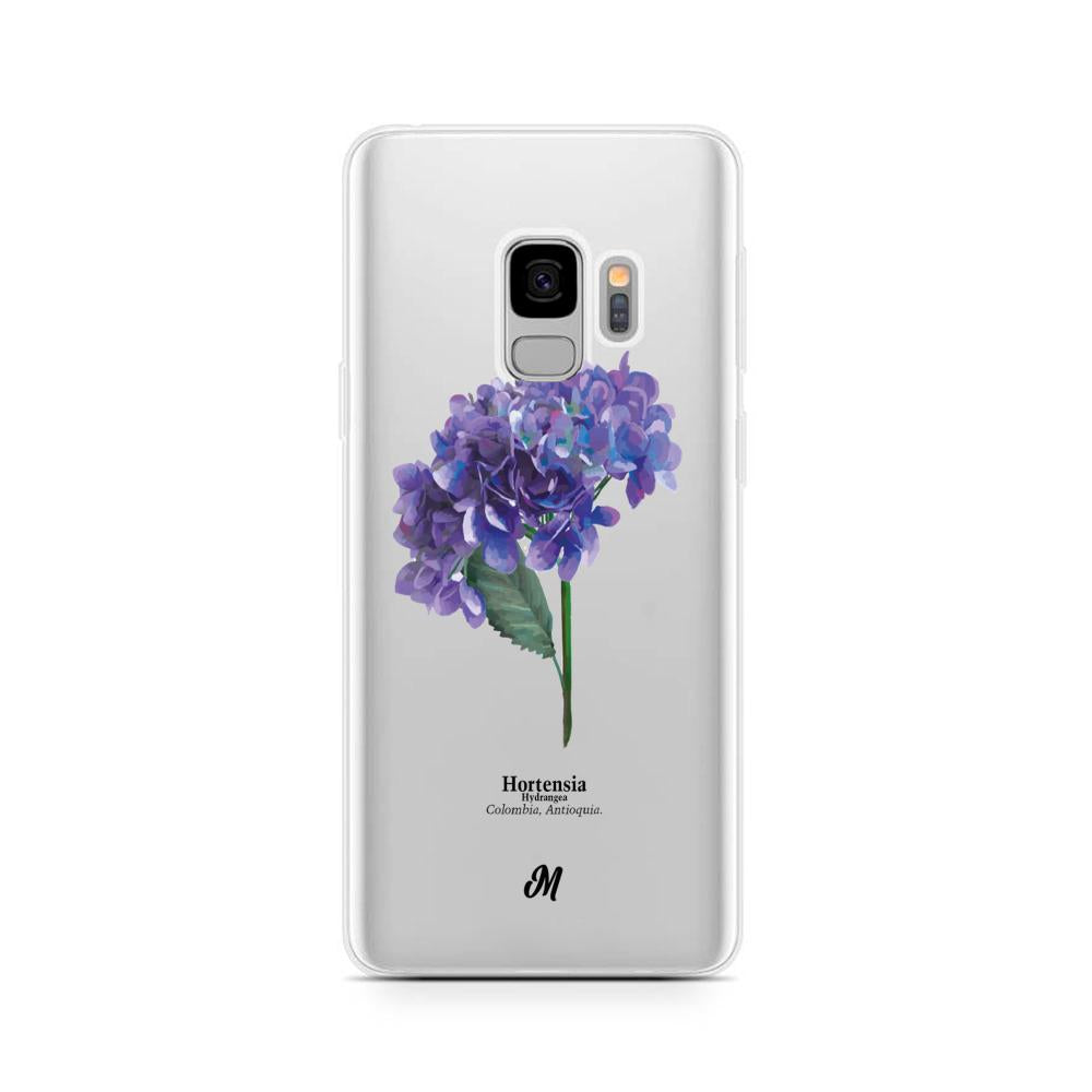 Case para Samsung S9 Plus Hortensia lila - Mandala Cases