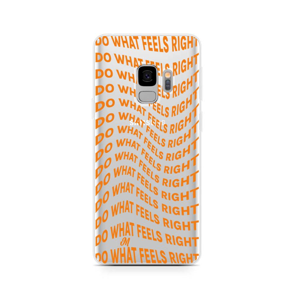 Case para Samsung S9 Plus Do What Feels Right - Mandala Cases