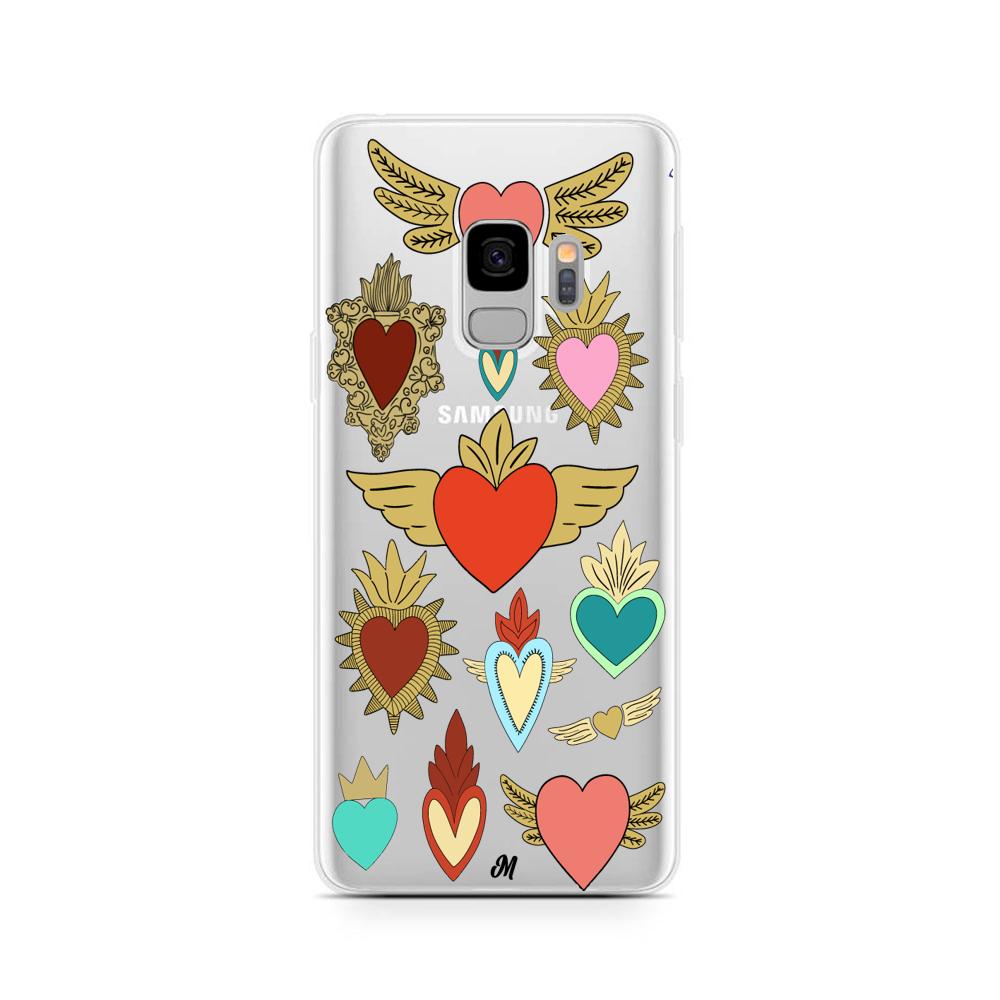 Case para Samsung S9 Plus corazon angel - Mandala Cases