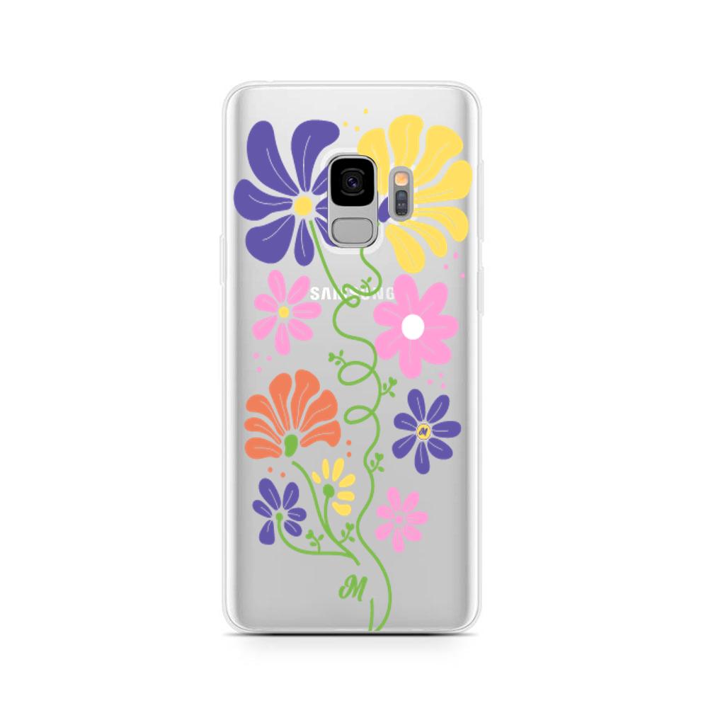 Case para Samsung S9 Plus Flores abstractas - Mandala Cases