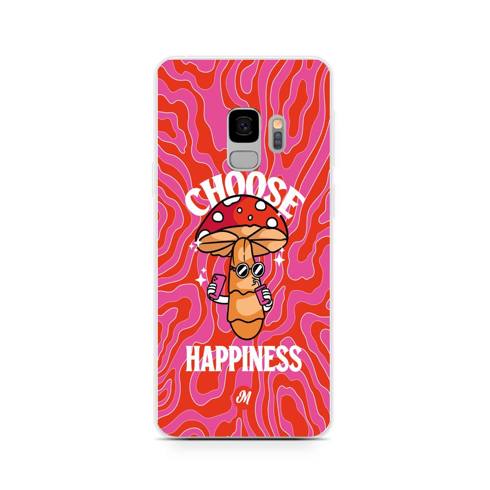 Cases para Samsung S9 Plus Choose happiness - Mandala Cases