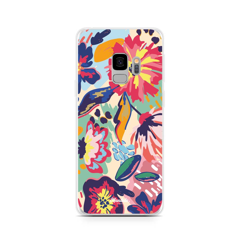 Estuches para Samsung S9 Plus - Colors Flowers Case  - Mandala Cases
