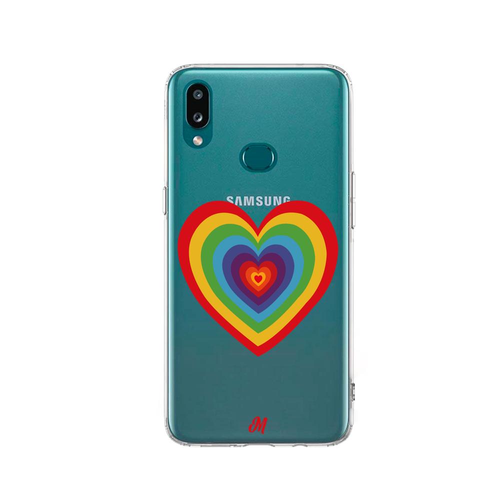 Case para Samsung a10s Amor y Paz - Mandala Cases