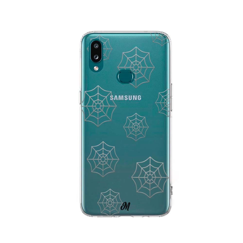 Case para Samsung a10s de Telarañas - Mandala Cases