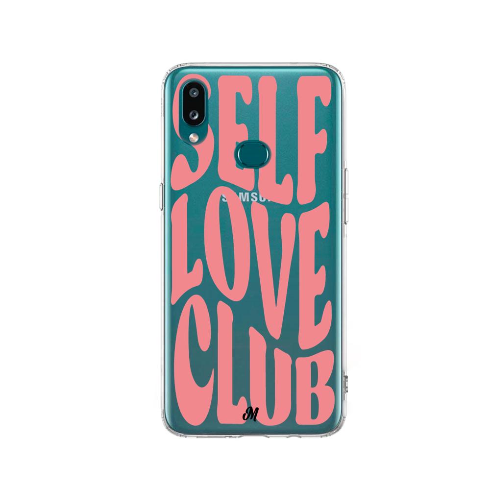 Case para Samsung a10s Self Love Club Pink - Mandala Cases