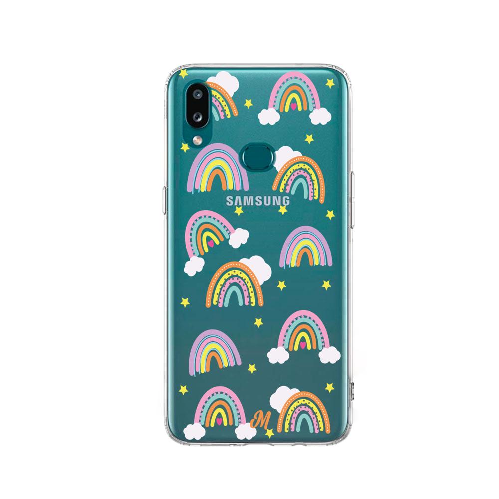 Case para Samsung a10s Fiesta arcoíris - Mandala Cases