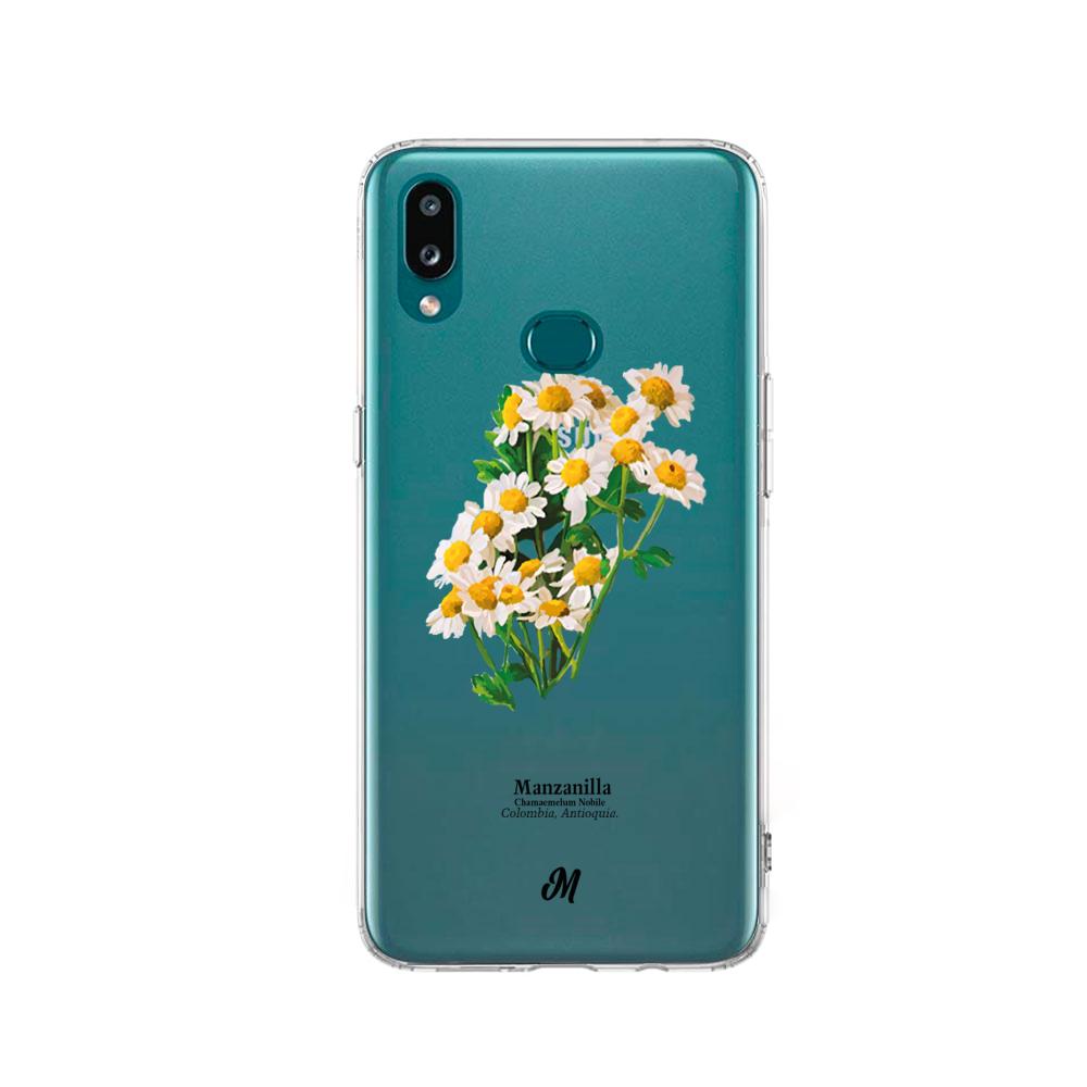 Case para Samsung a10s Ramo de Manzanilla - Mandala Cases