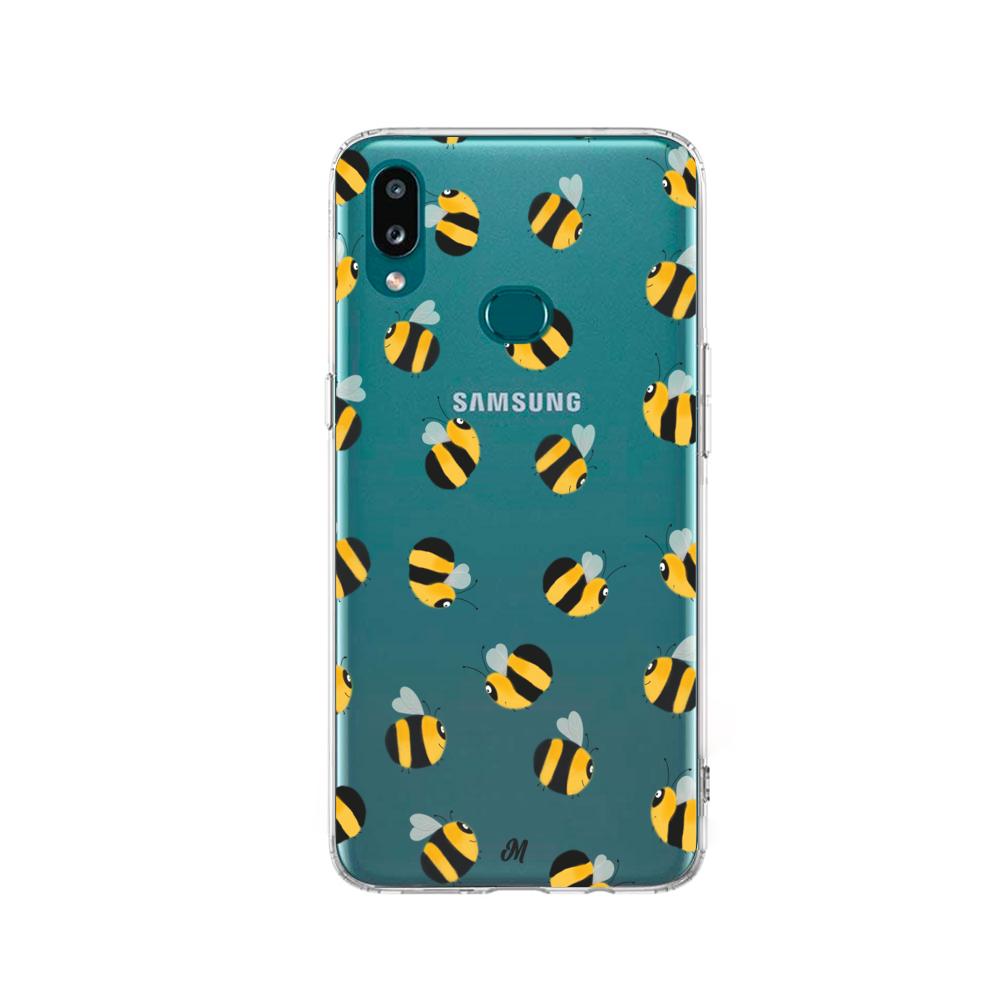 Case para Samsung a10s Abejitas Voladoras - Mandala Cases