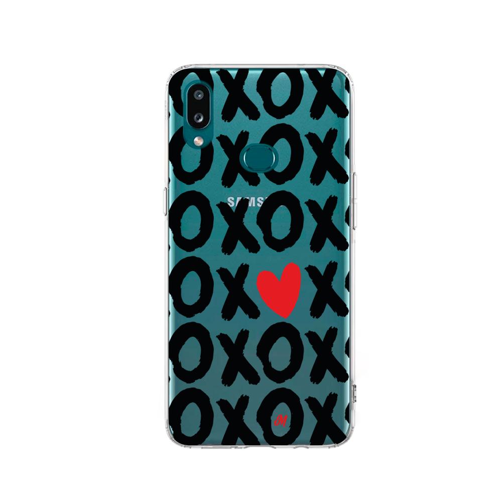 Case para Samsung a10s OXOX Besos y Abrazos - Mandala Cases