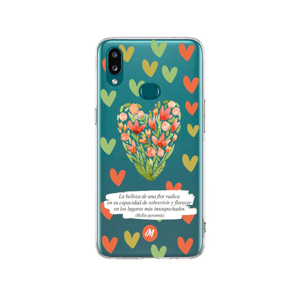 Cases para Samsung a10s Flores de colores - Mandala Cases