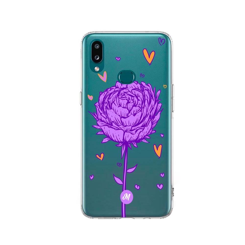 Cases para Samsung a10s Rosa morada - Mandala Cases