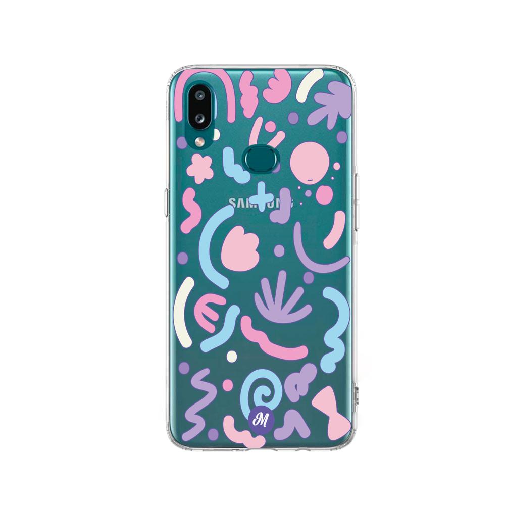 Cases para Samsung a10s Colorful Spots Remake - Mandala Cases