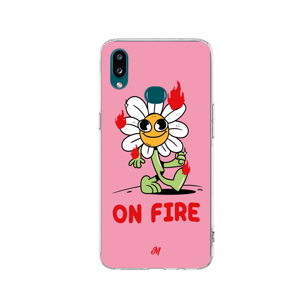Cases para Samsung a10s ON FIRE - Mandala Cases