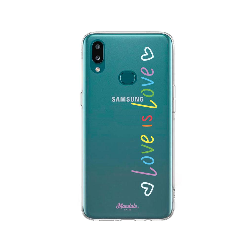Estuches para Samsung a10s - Love Case  - Mandala Cases