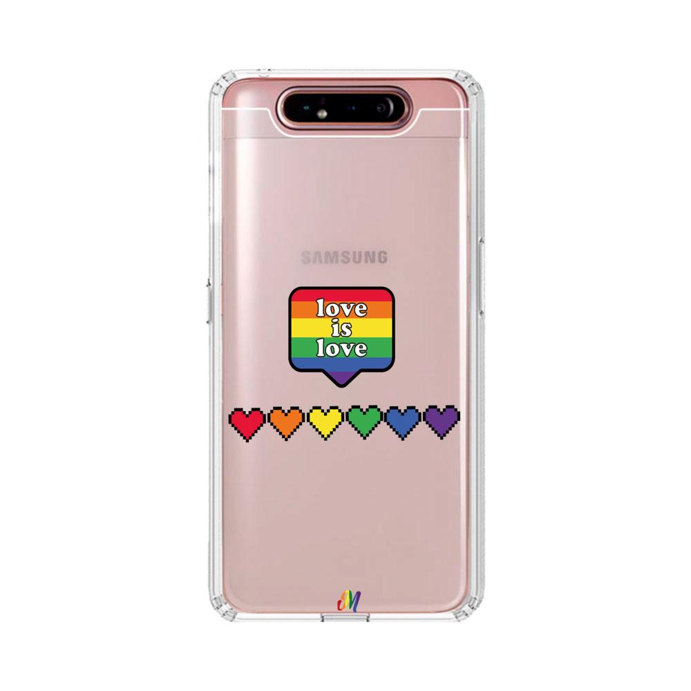 Case para Samsung A80 Amor es Amor - Mandala Cases
