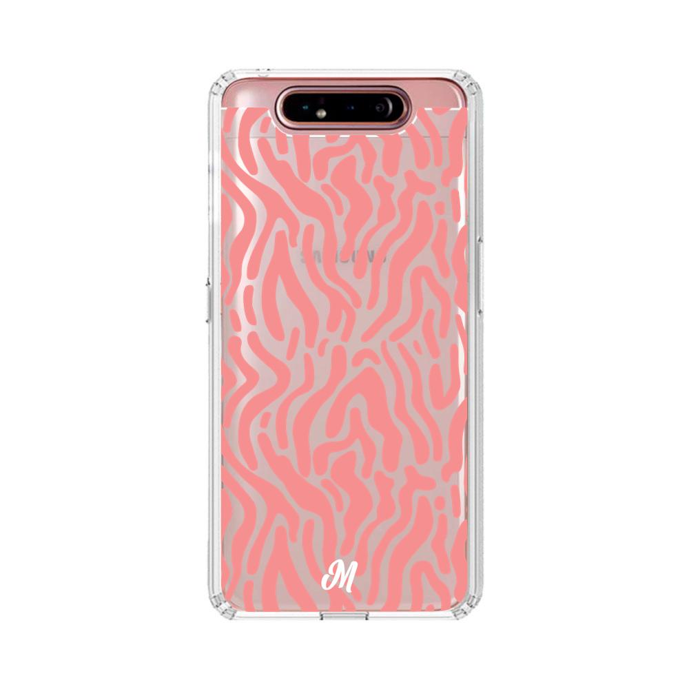 Case para Samsung A80 Líneas Corales - Mandala Cases