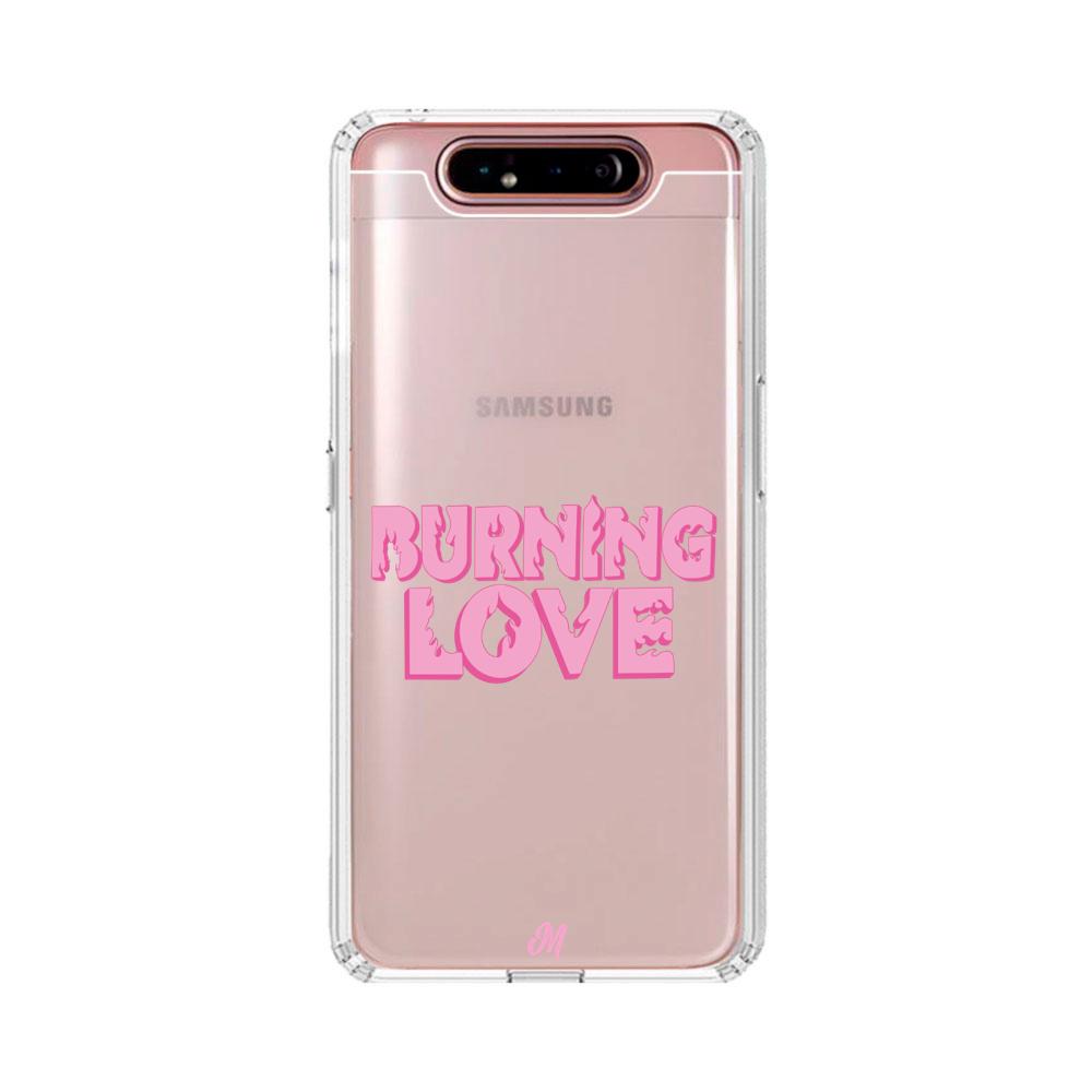 Case para Samsung A80 Funda Burning Love  - Mandala Cases