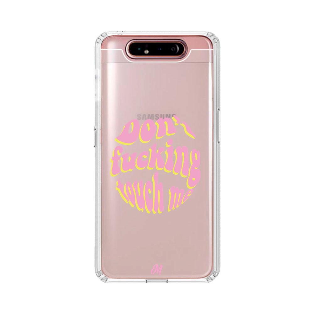 Case para Samsung A80 Don't fucking touch me rosa - Mandala Cases