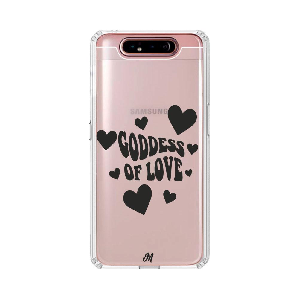 Case para Samsung A80 Goddess of love negro - Mandala Cases