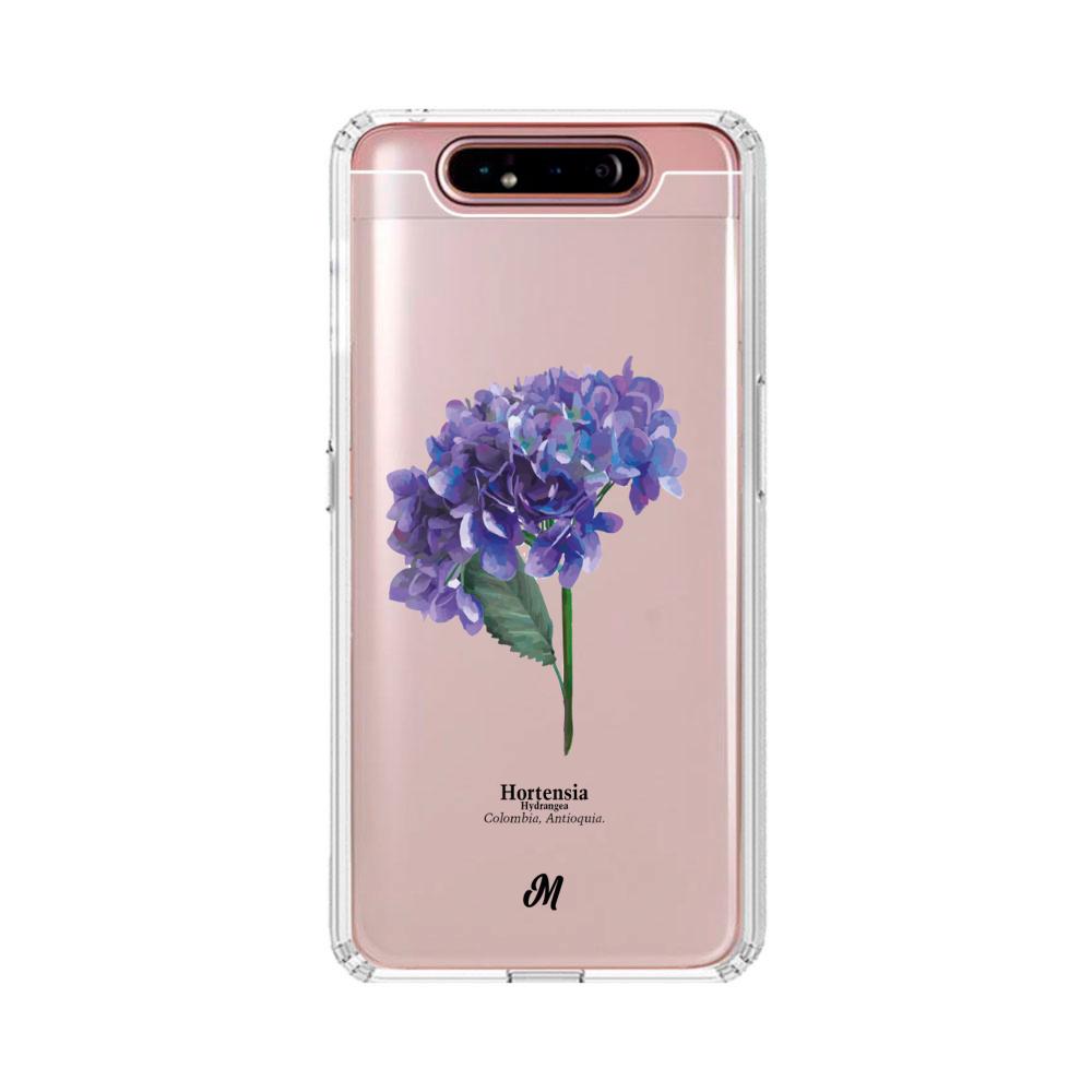 Case para Samsung A80 Hortensia lila - Mandala Cases