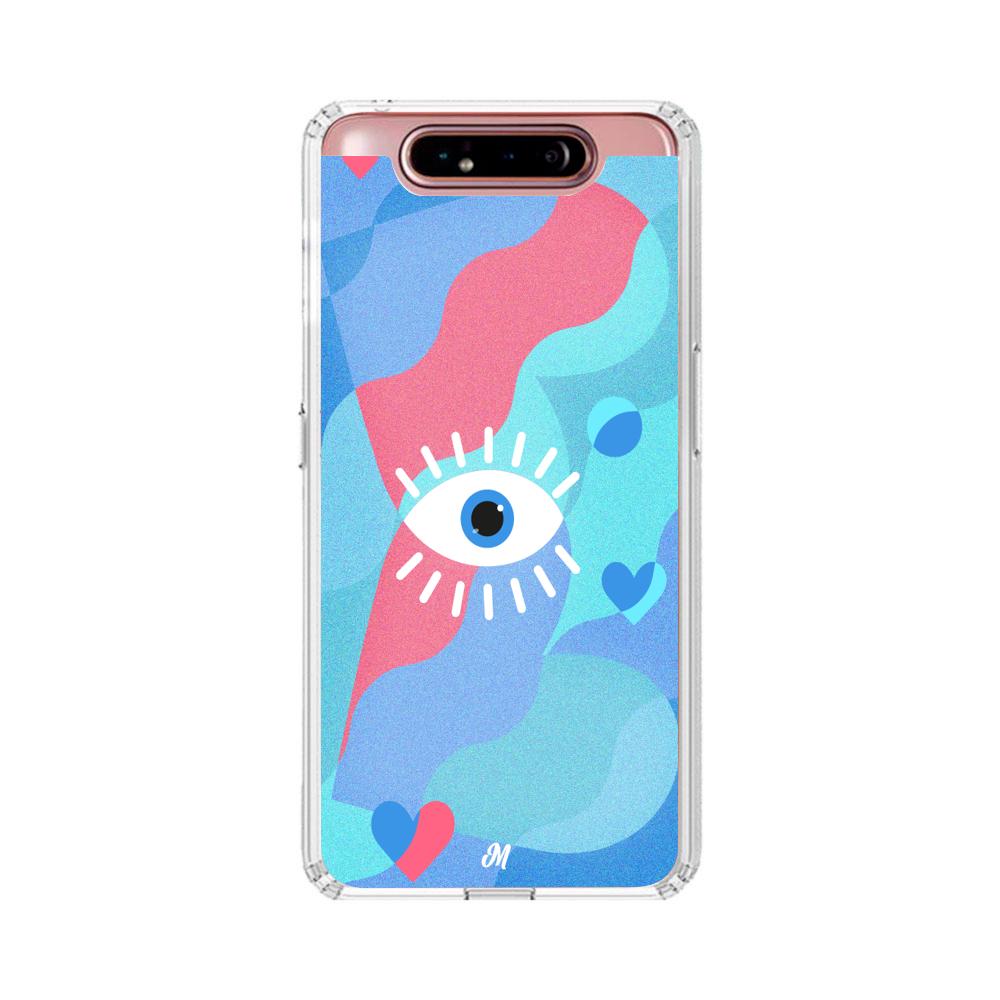 Case para Samsung A80 Amor azul - Mandala Cases