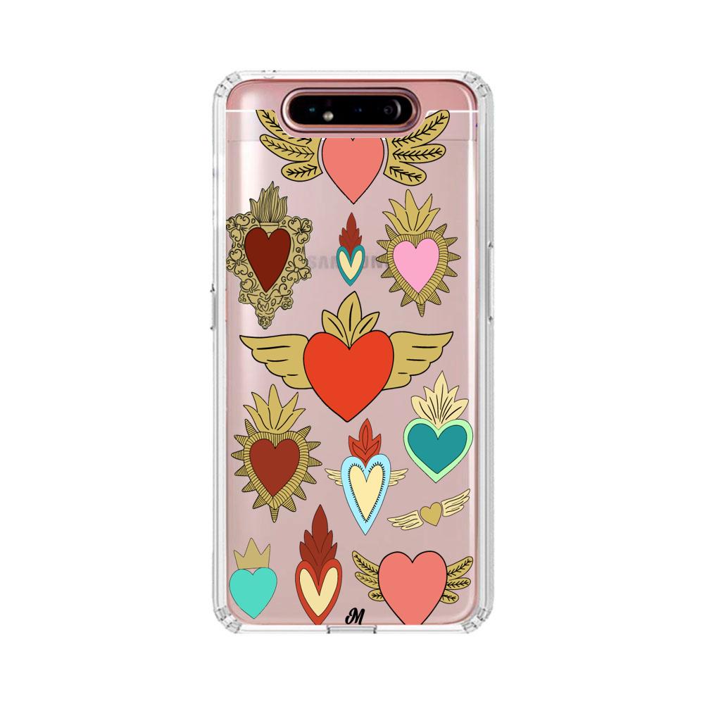 Case para Samsung A80 corazon angel - Mandala Cases