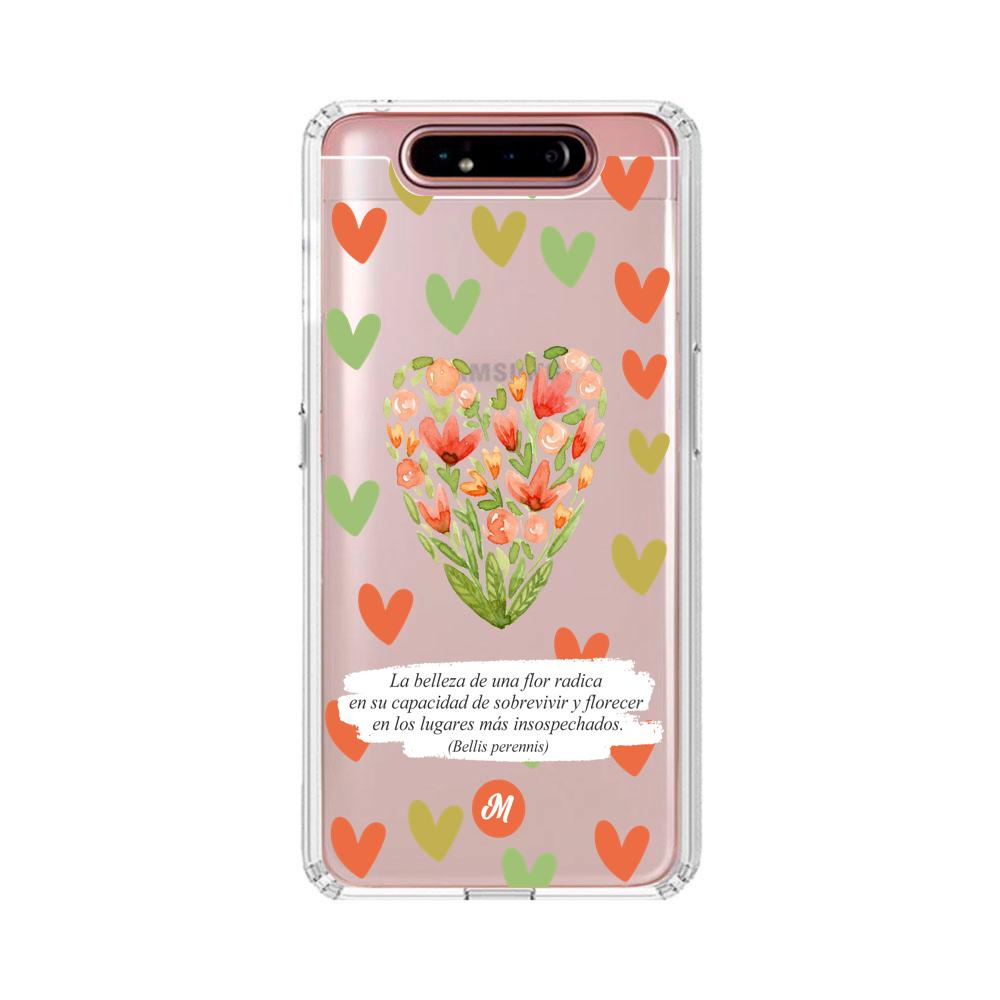 Cases para Samsung A80 Flores de colores - Mandala Cases