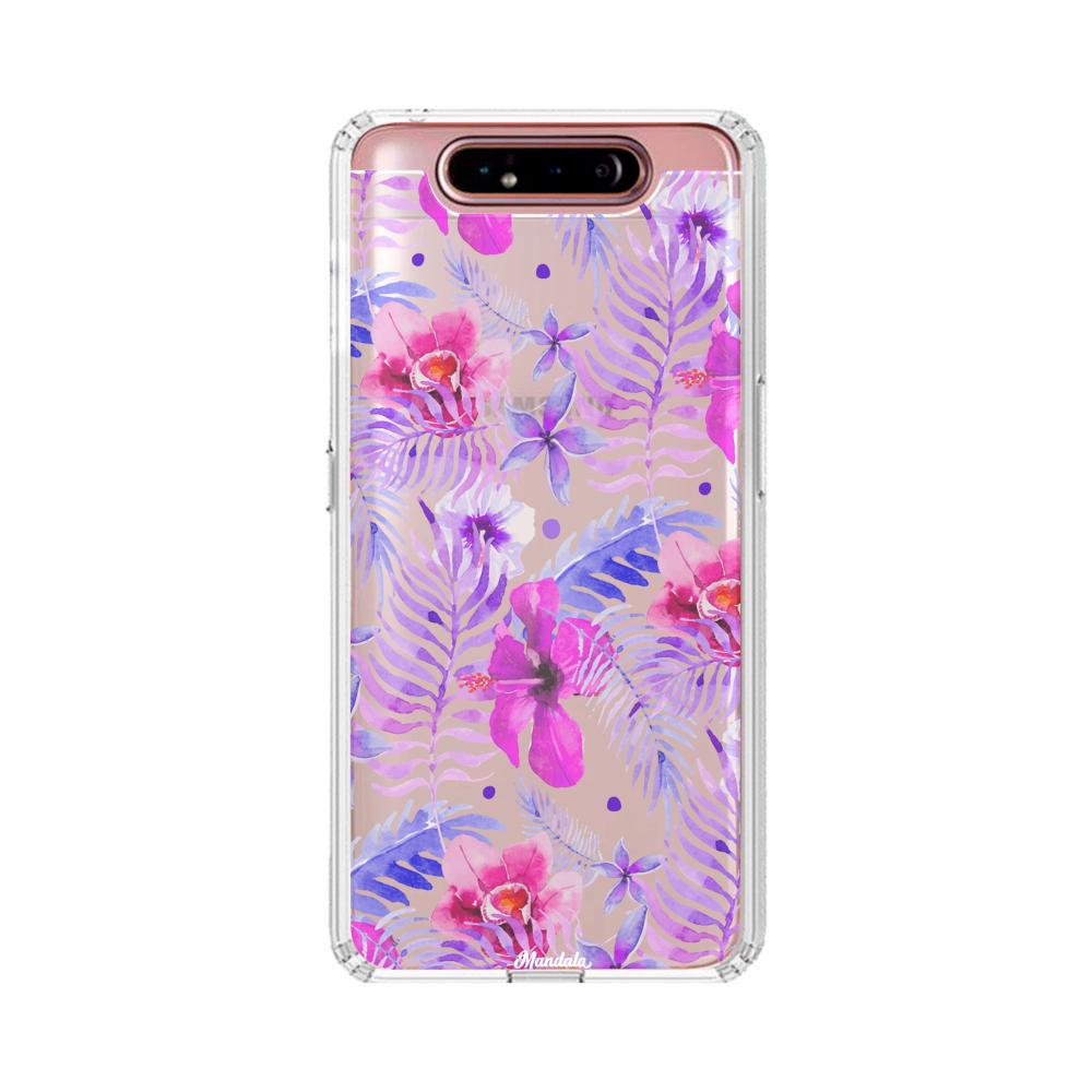 Case para Samsung A80 de Flores Hawaianas - Mandala Cases