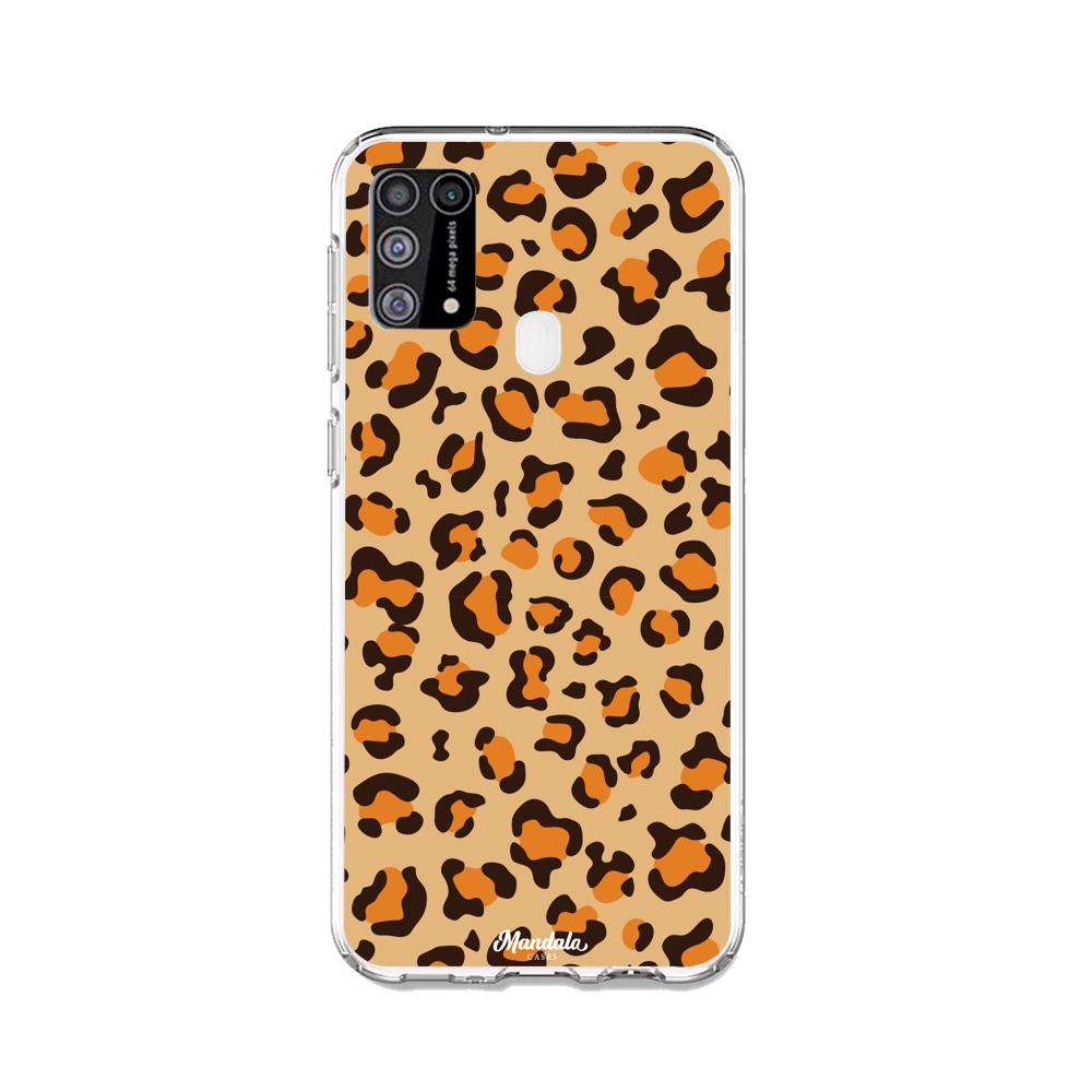 Case para Samsung M31 Funda de Leopardo  - Mandala Cases