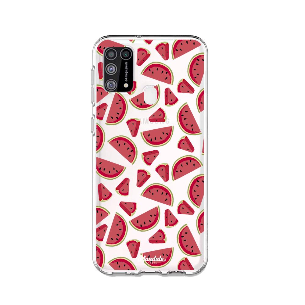 Case para Samsung M31 Funda Sandías  - Mandala Cases