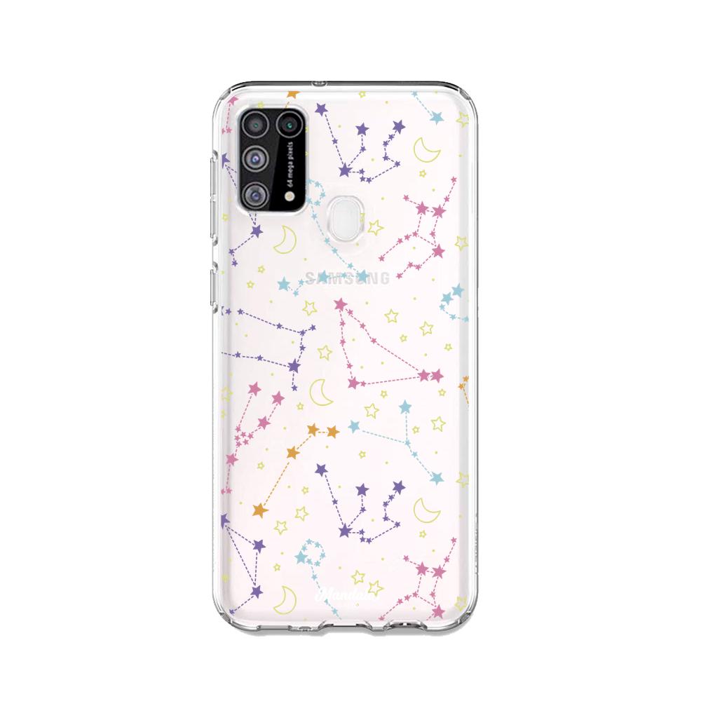 Case para Samsung M31 Funda Pequeñas Estrellas  - Mandala Cases