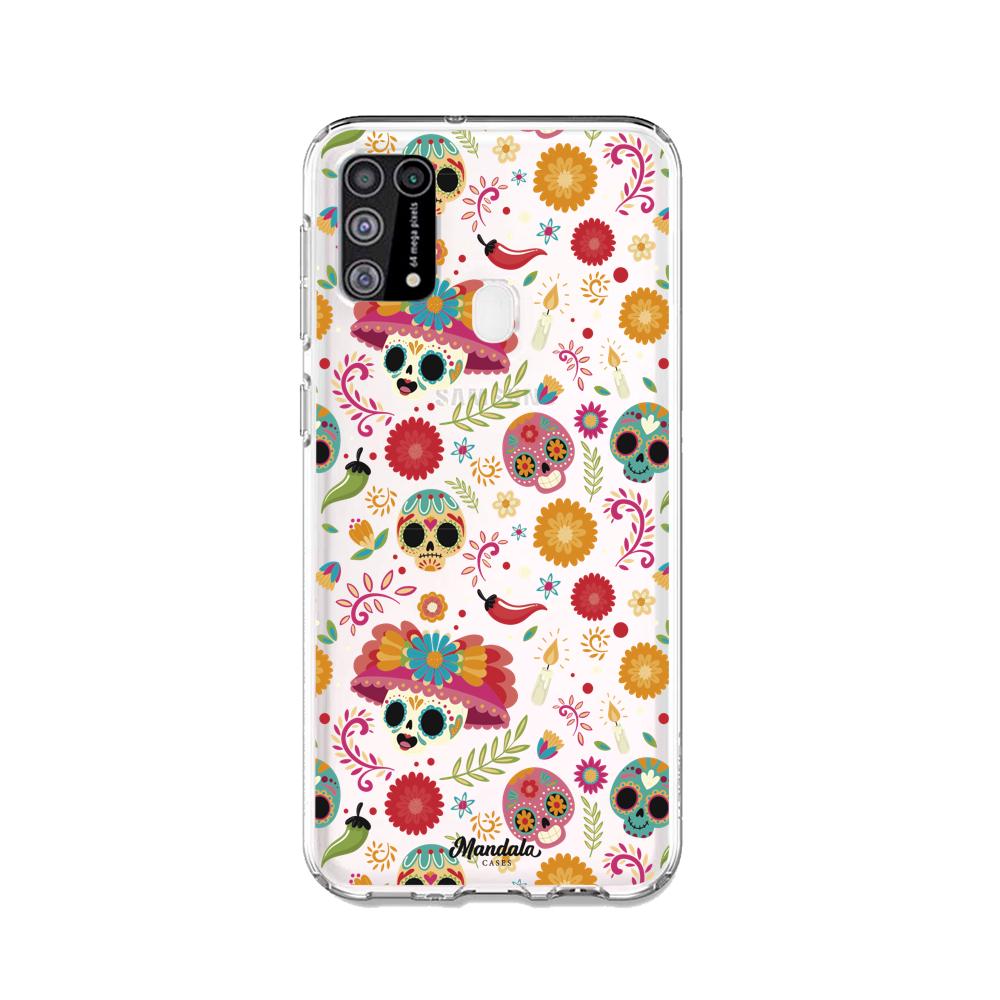 Case para Samsung M31 Funda Catrinas  - Mandala Cases